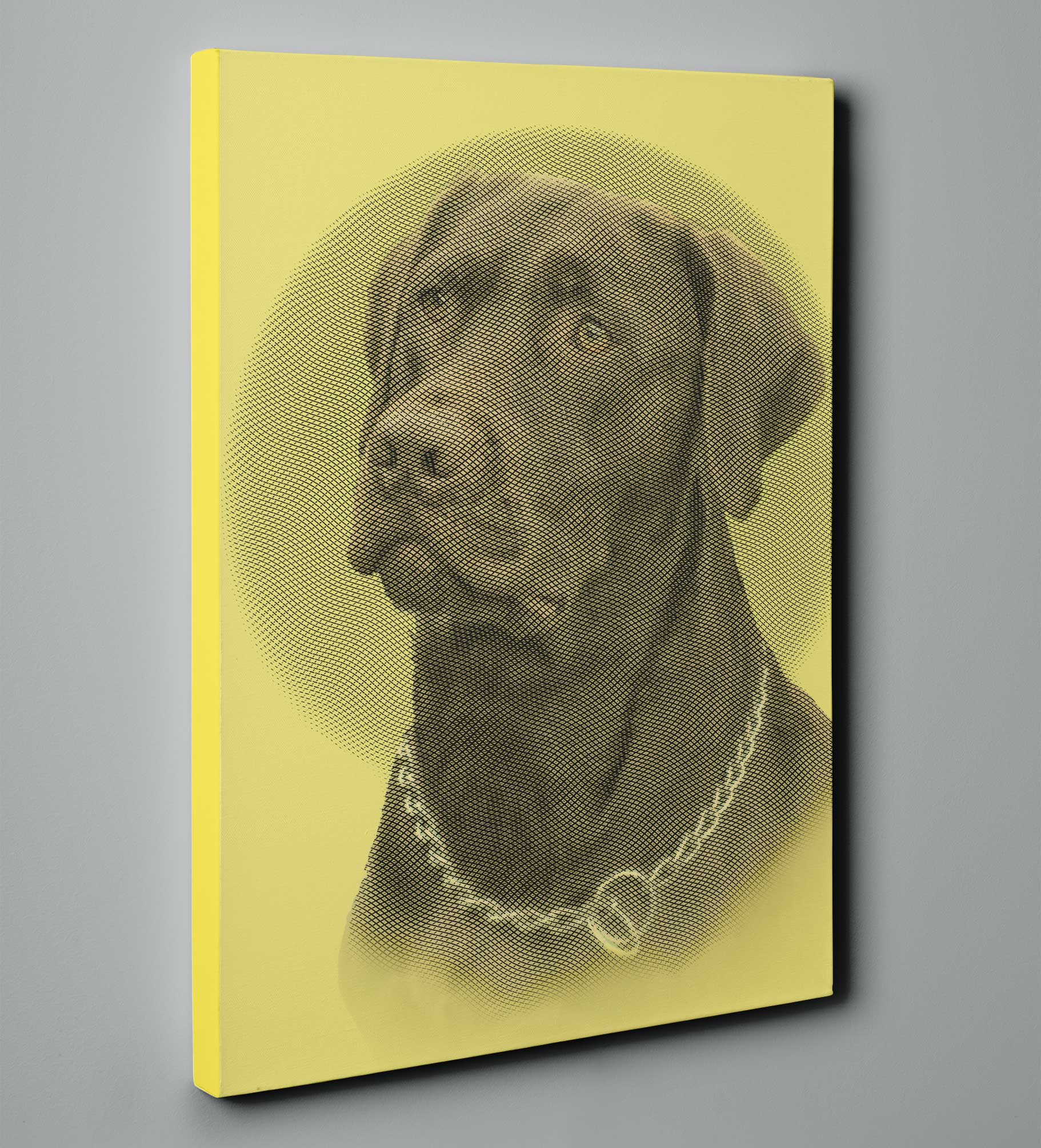 canvas gallery wraps - sunny- includes your pet photo design