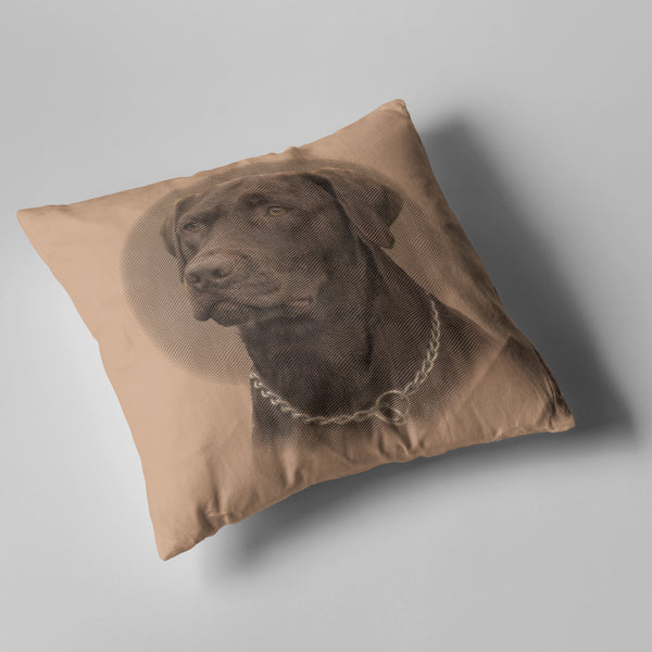 throw pillows - brick - includes your pet design