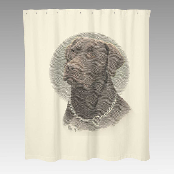 shower curtain - natural